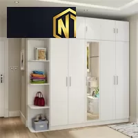 TỦ QUẦN ÁO MÀU TRẮNG ĐƠN GIẢN - TQA06